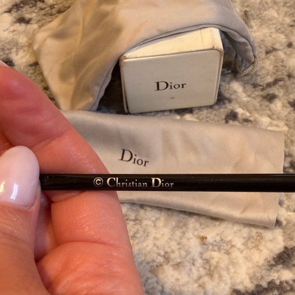 Dior Metallic Aviator Sunglasses - Picture 3 of 4